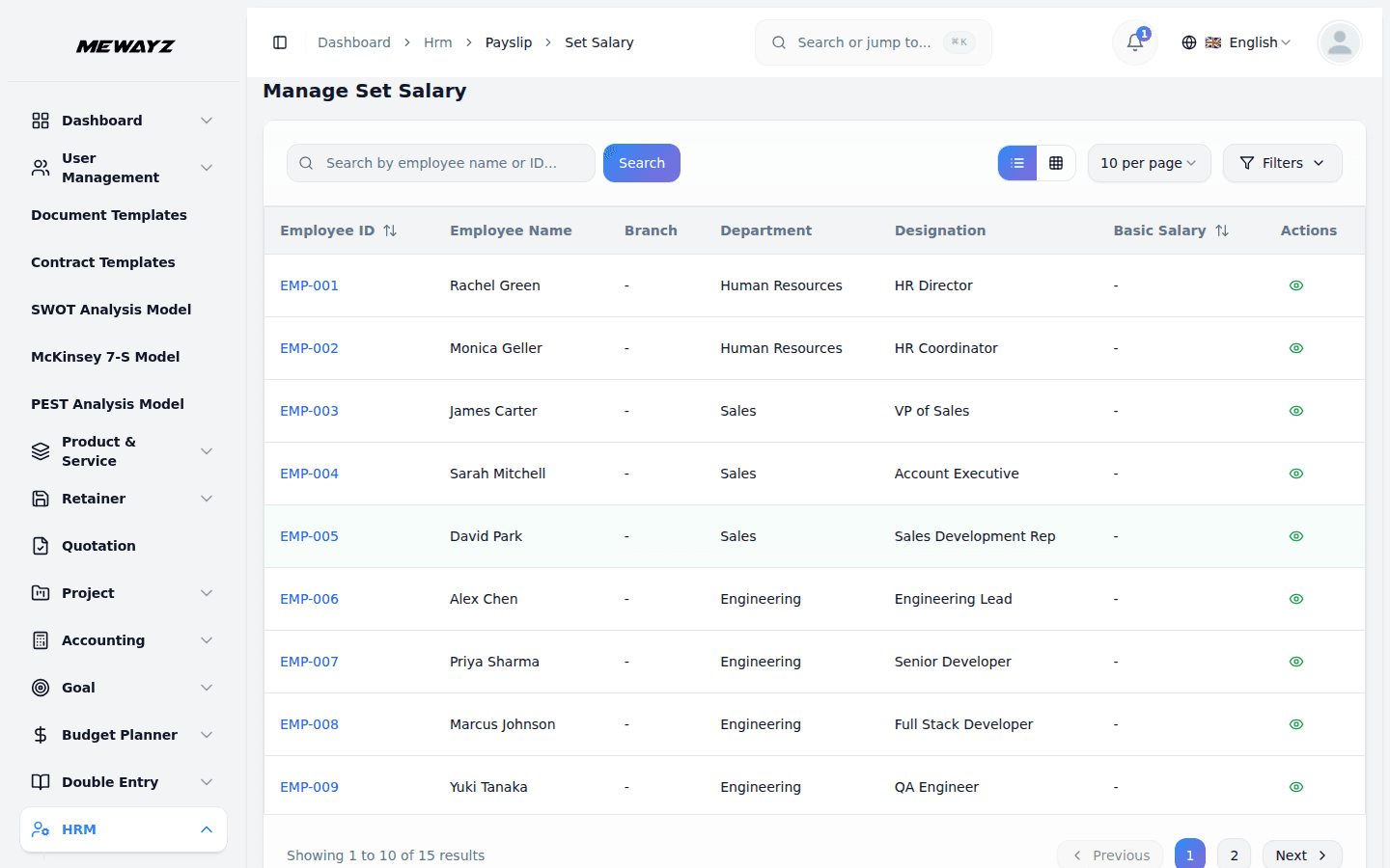 Mewayz HR payroll — run payroll without per-employee fees