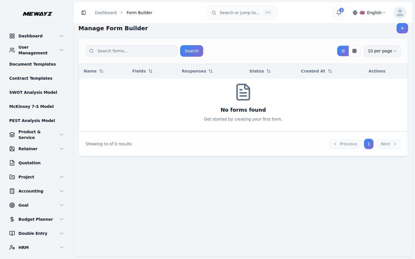 Formulierbouwer - Mewayz