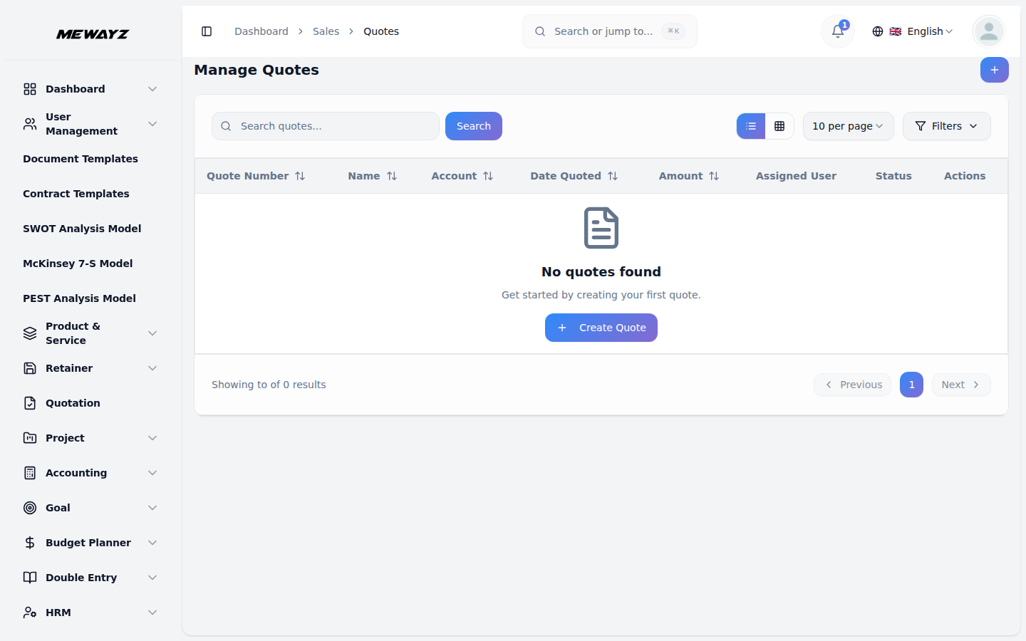 Client Proposals - Mewayz