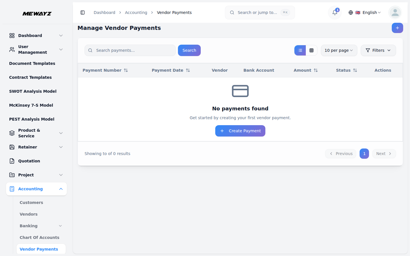 Commission Receipts - Mewayz
