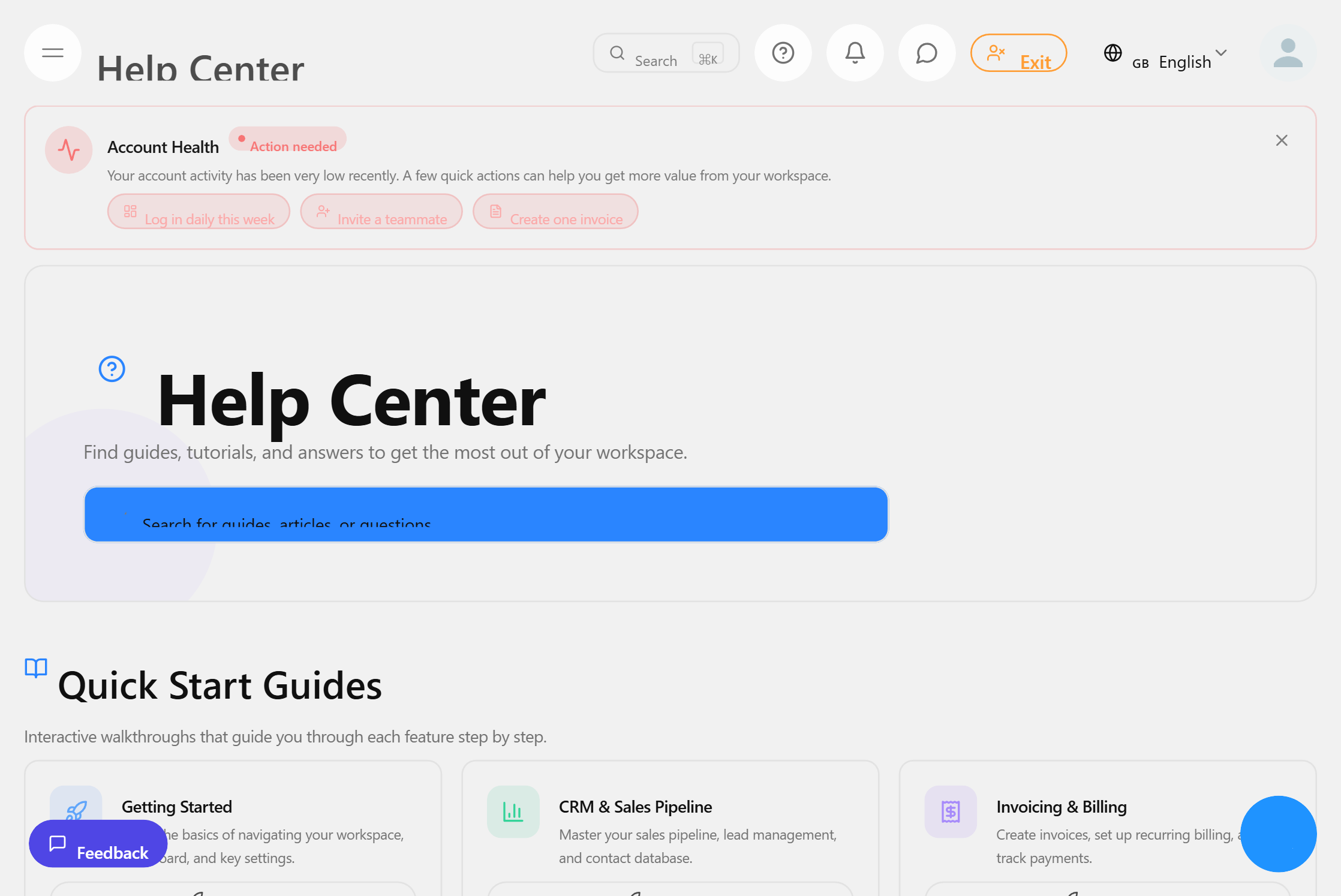 White-label help center and knowledge base